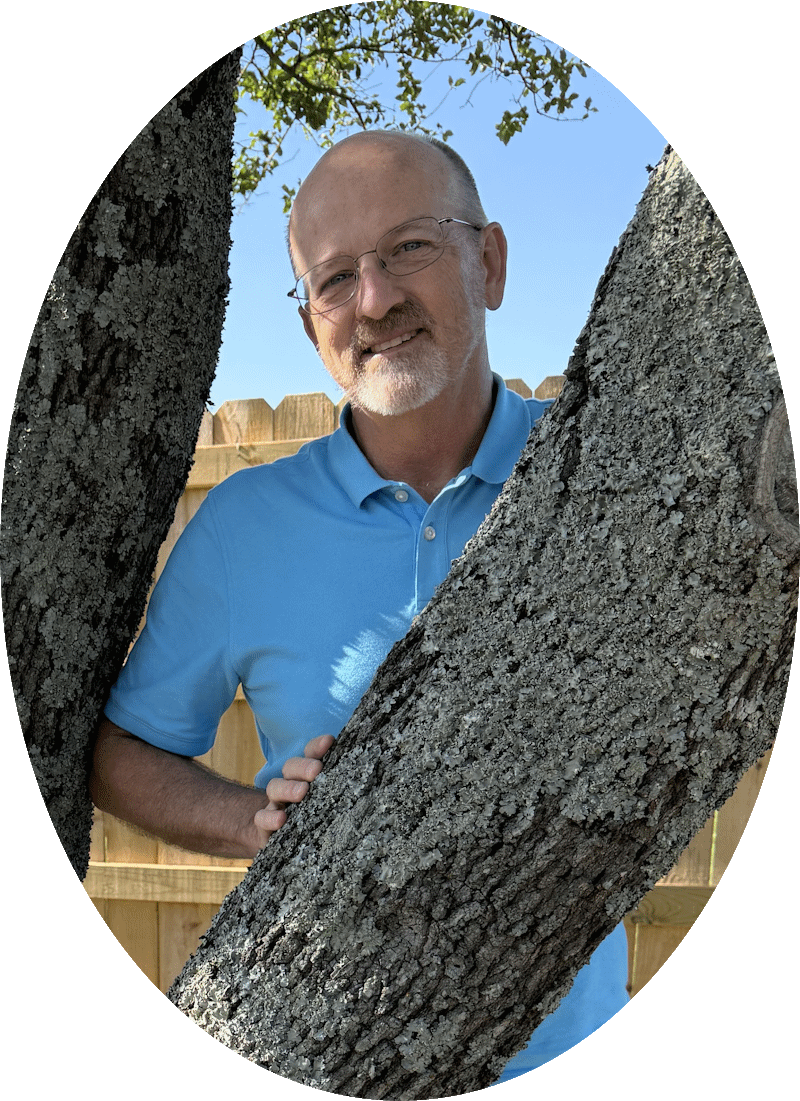 Cal Davis Author - Casual at Tree