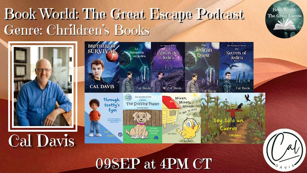 Cal Davis Author Podcast - Sept 9, 2026