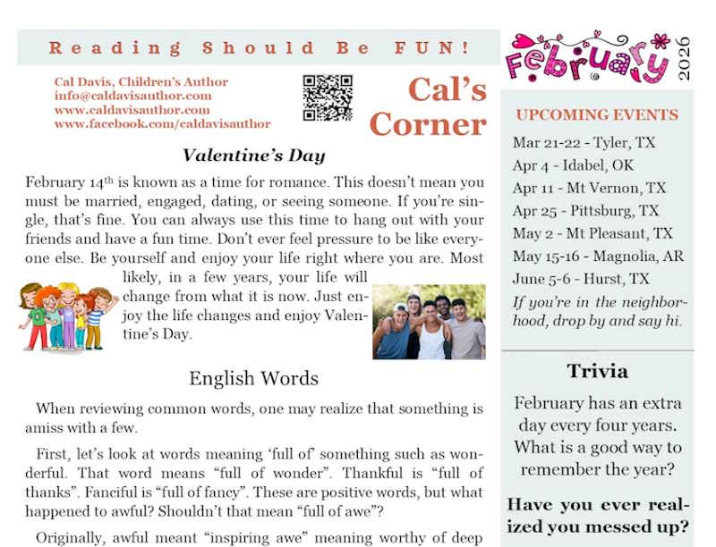 February 2026 Newsletter Top