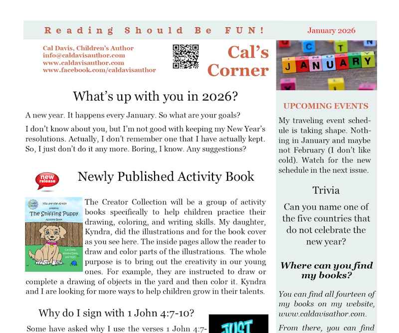 January 2026 Newsletter Preview